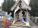 Crib scene at the Lych Gate